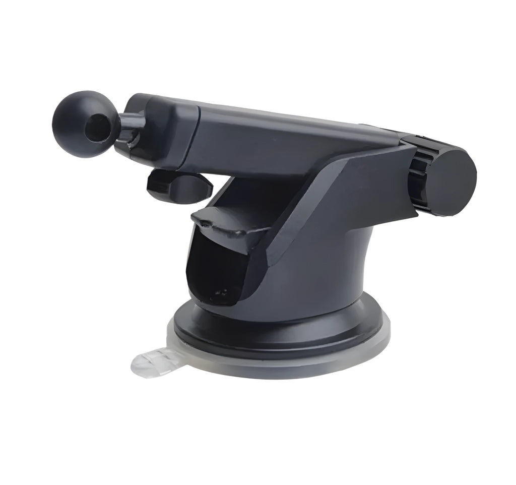 Universal car phone bracket with telescopic long rod and ABS plastic construction