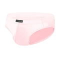Men's seamless low waist sport briefs in white, black, or pink colours