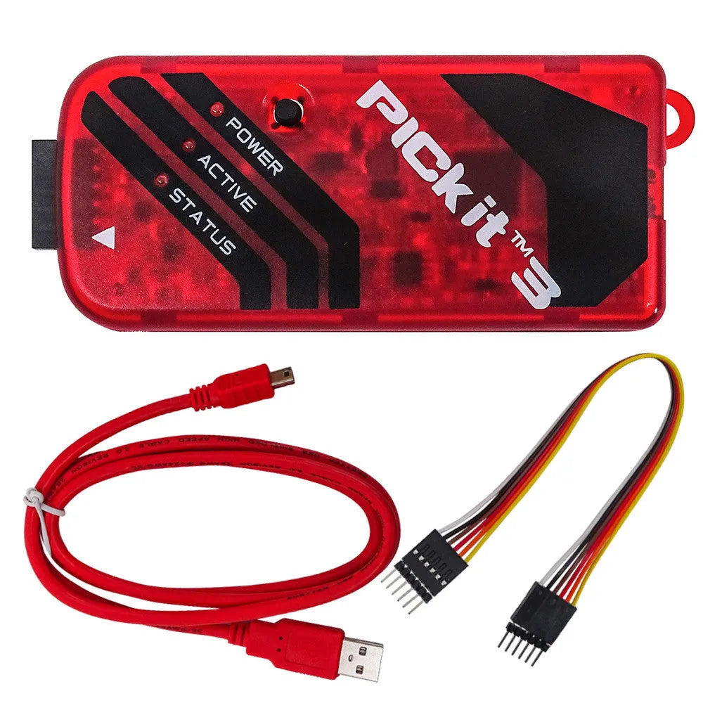 Offline simulation programmer burner unit for KIT3, KIT3.5, and ICD2 chip programming.