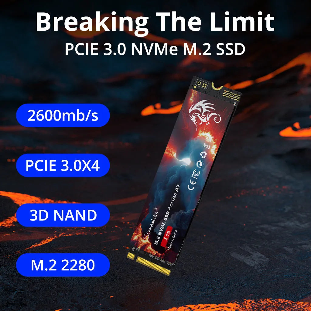 M.2 SATA solid state drive for desktop computer internal storage upgrade