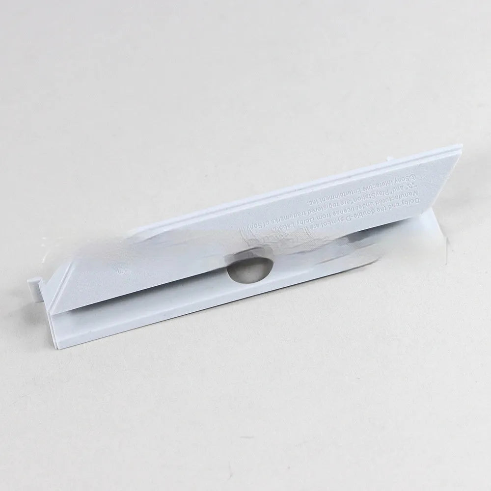 Black and white plastic hard drive baffle bin covers for 3.5-inch internal drive bays