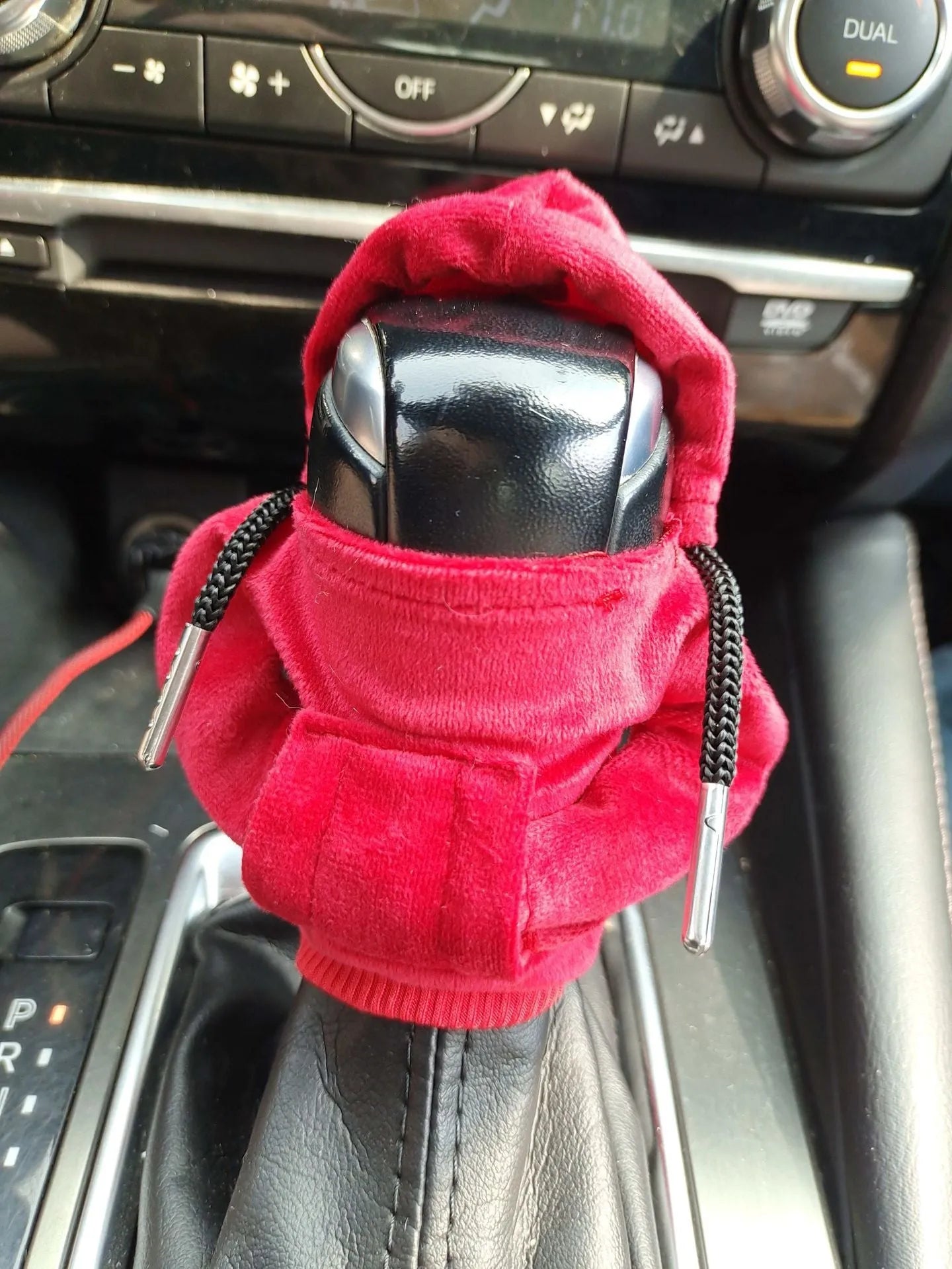 Pure cotton car gear lever decoration in six colour options for gear knob protection