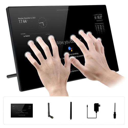13.3-inch integrated computer touch display with Raspberry Pi CM4 for magic mirror and voice assistant projects