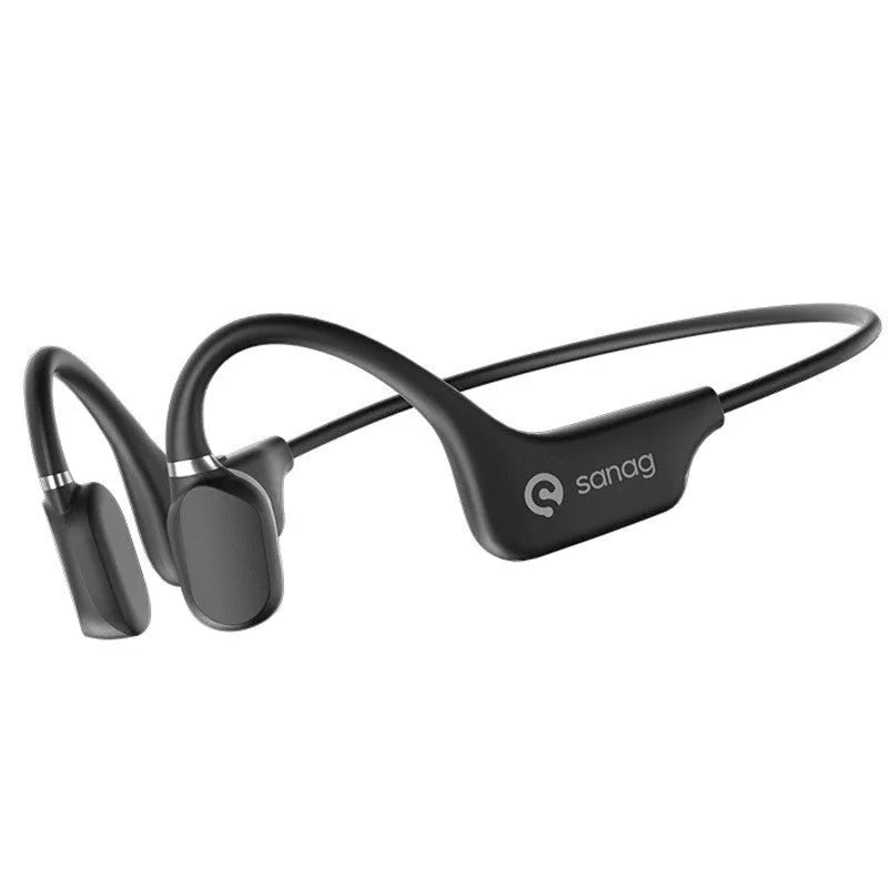 Bone conduction Bluetooth sports headset in neckband design with six colour options