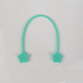 Silicone magnet cable winder organiser in various colours for headphone and computer wires