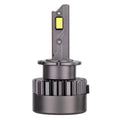 D Series LED car headlight bulb with double-sided beads and copper tubes for 12V vehicles