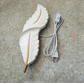 Modern minimalist LED wall lamp with PVC shade tricolor dimming white warm neutral light for bedroom