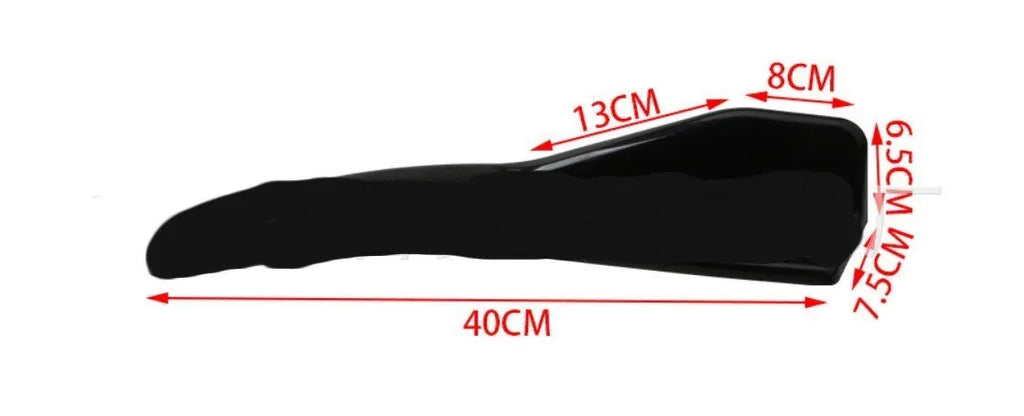 ABS plastic car bumper deflector lights for General Motors vehicles measuring 440 mm length