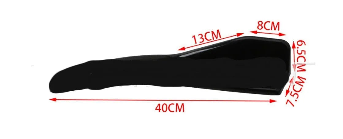 ABS plastic car bumper deflector lights for General Motors vehicles measuring 440 mm length