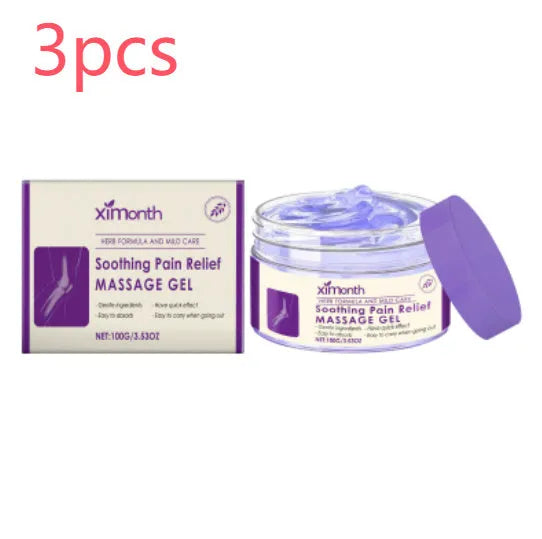 100g tube of body massage gel for daily care of knees, elbows and muscles.