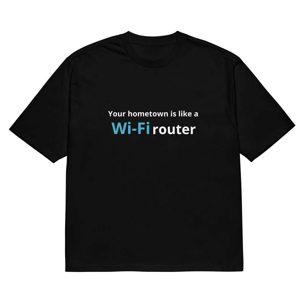 Men's black t-shirt with 3D digital printed cartoon pattern, round neck and short sleeves