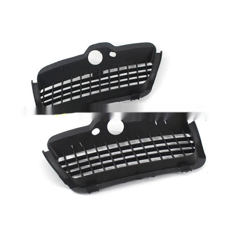 Black ABS plastic left and right fog lamp cover set for Volkswagen Golf 3 front bumper lower grille.