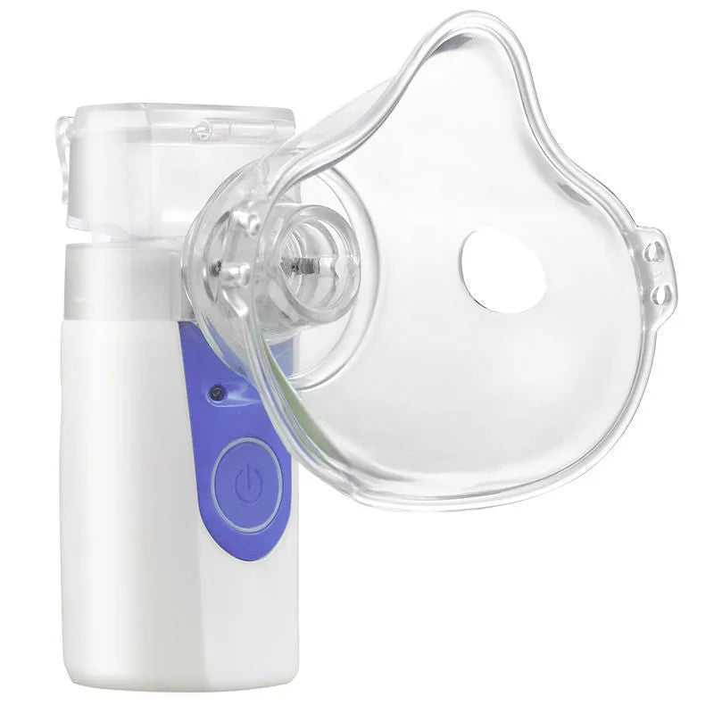 USB handheld nebuliser machine with columnar design for home drug atomisation