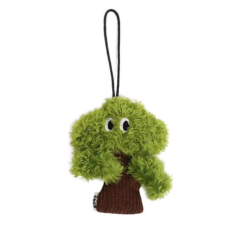Cat mint toy bag pendant with tease stick in three size options
