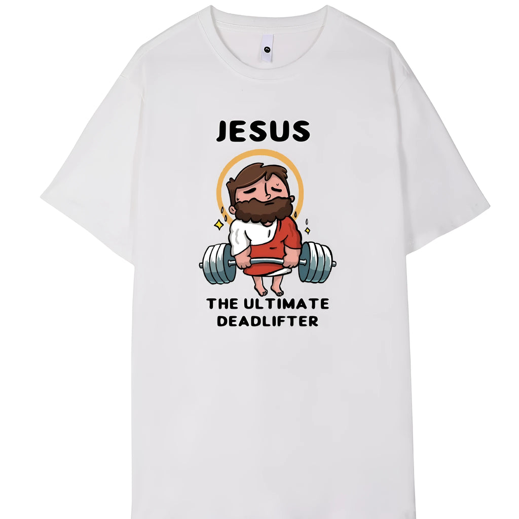 Men's plain short sleeve cotton t-shirt on a hanger, shown in apricot, black, blue, khaki, green, red, and white.