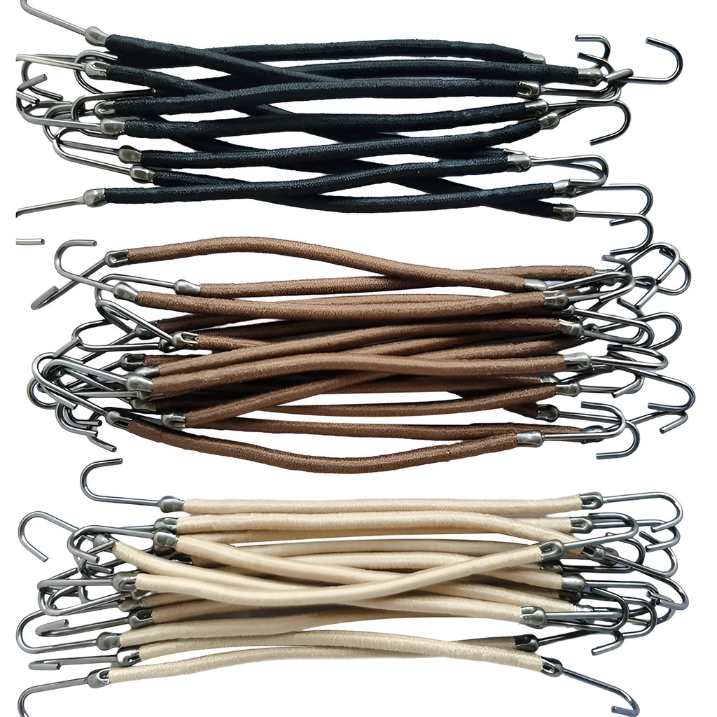 A double hook hair tool for wig making and hair extension work.
