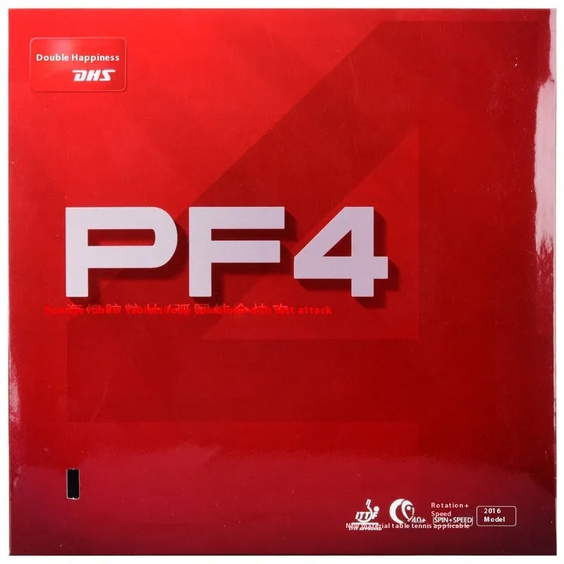 PF4-50 table tennis racket with anti-rubber surface in choice of colours and thickness