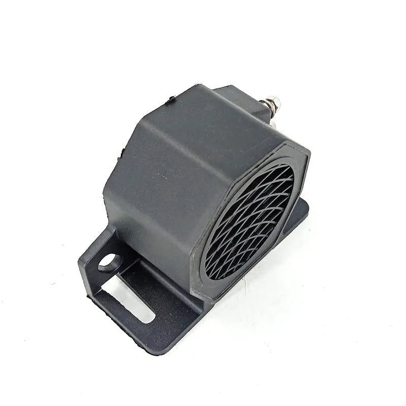 Black GQ-208A 12-80V reversing horn with 105dB output for vehicle safety