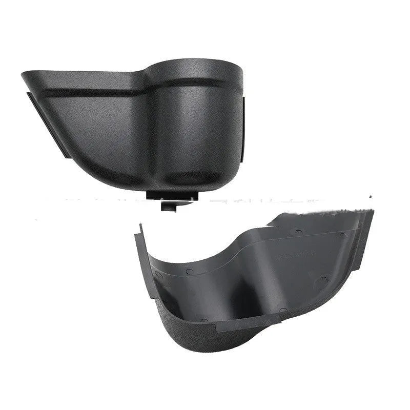 Black ABS plastic door storage organiser box for Jeep Wrangler JK and JL interior