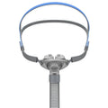Ventilator nasal pillow replacement kit with silicone cushion and headband
