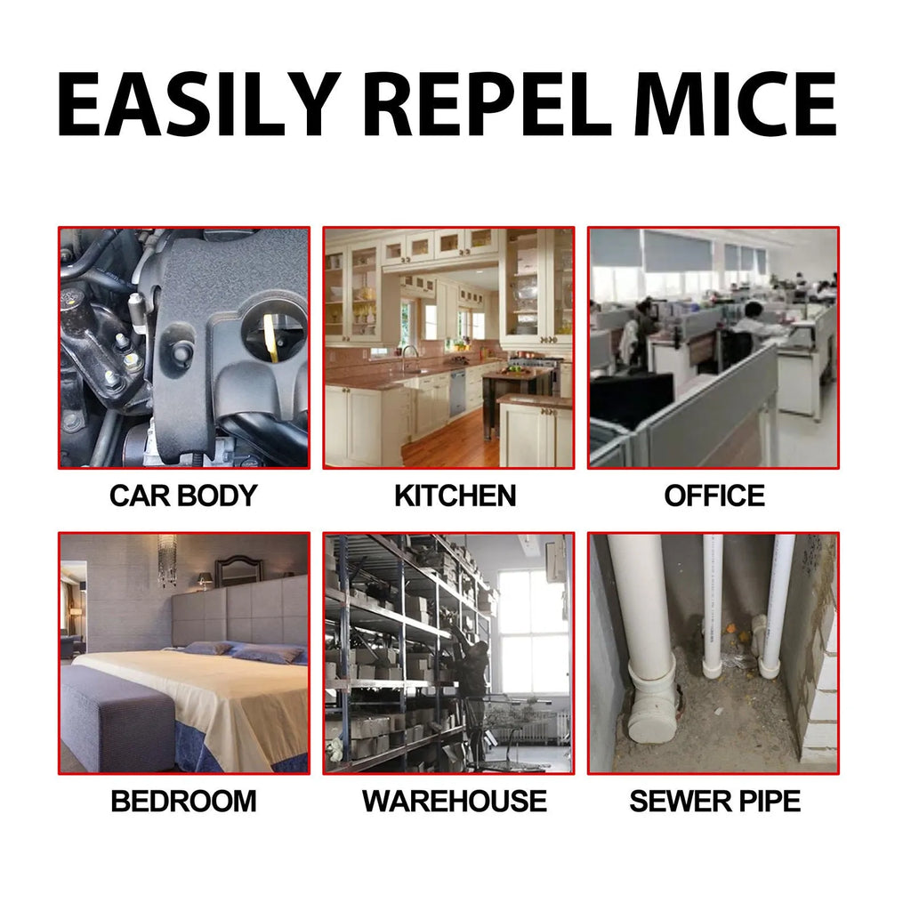 60ml natural rat repellent spray bottle with essential oil formula for rodent control