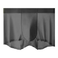 Men's ice silk graphene antibacterial shorts in bean green colour with seamless hip-lifting design