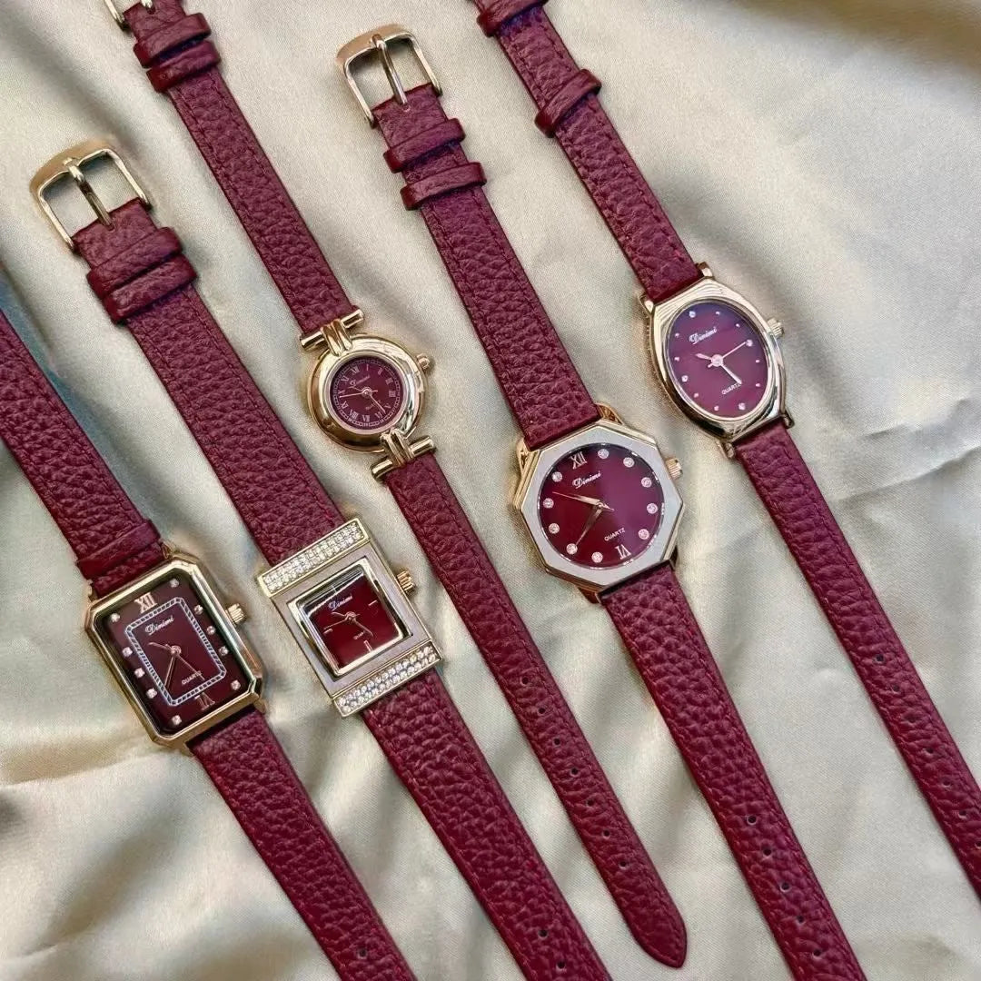 Chinese-style women's alloy watch with 8mm thickness and traditional pattern designs