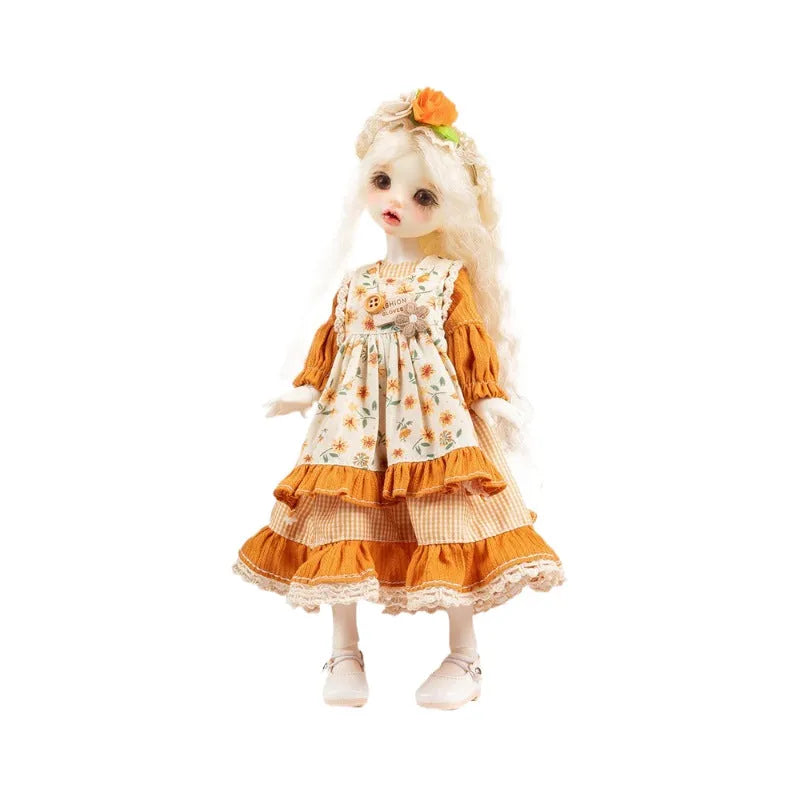 French style dress-up doll clothes for teenager dolls in multiple colour variations