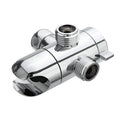 Brass shower water distributor diverter valve for bathroom plumbing installation