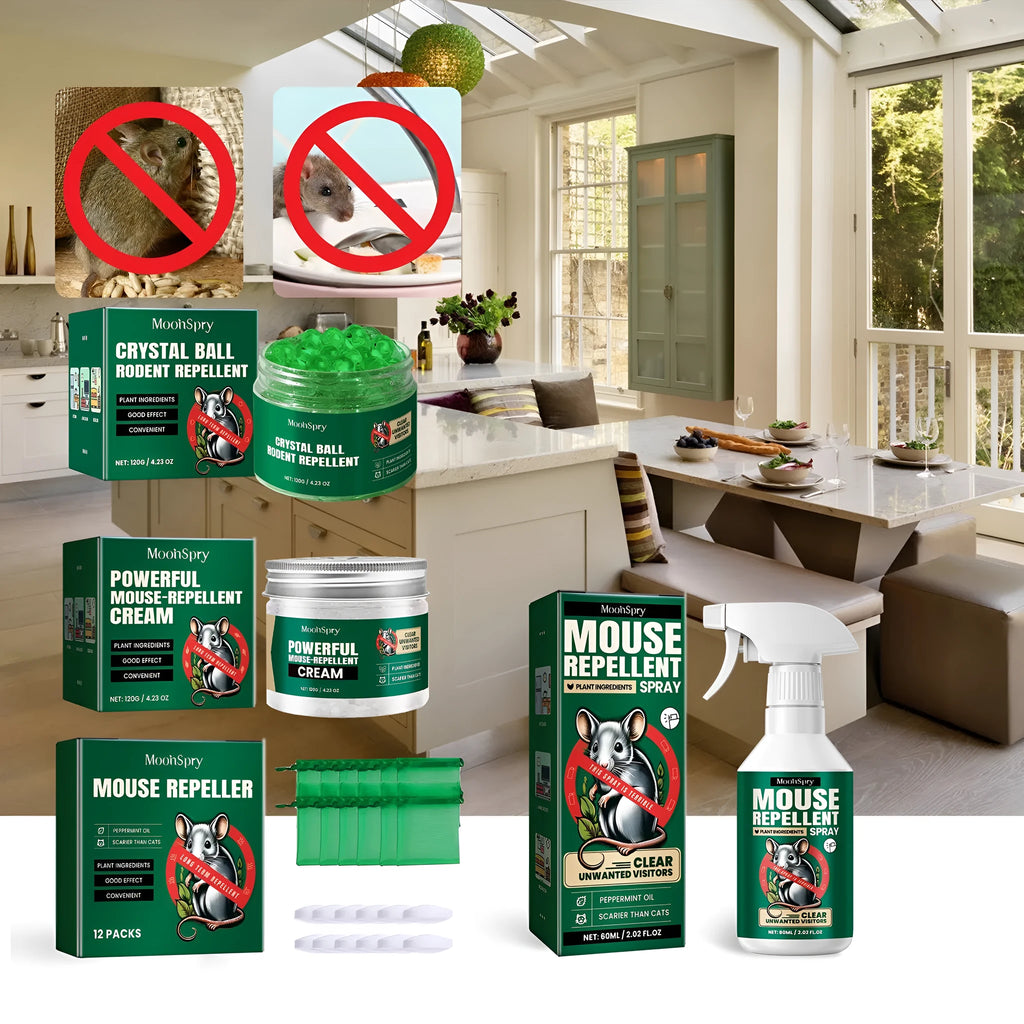 60ml natural rat repellent spray bottle with essential oil formula for rodent control