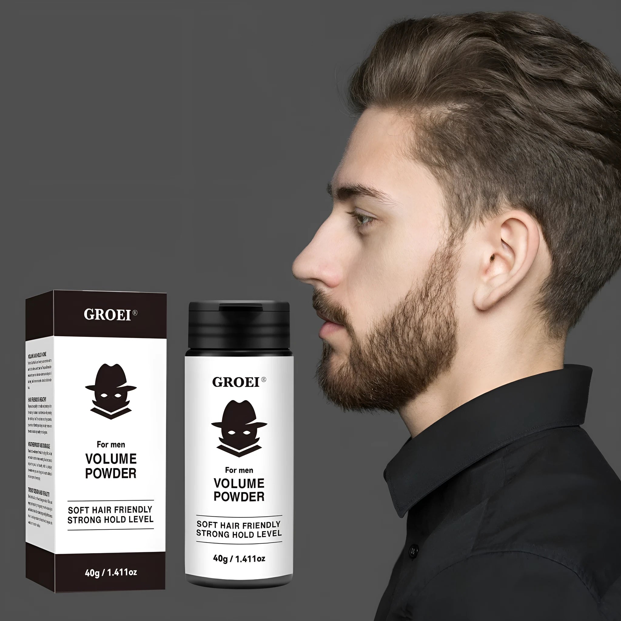 40g disposable hair styling powder for oil control and volume creation