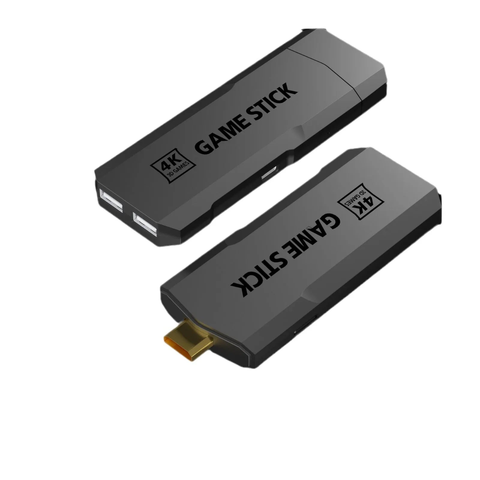 Open-source wireless TV game console in E-sports style with HDMI cable and handle.