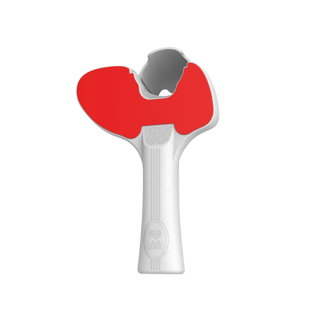 Red and blue plastic silicone table tennis racket handle grip for Pico 4 VR controllers