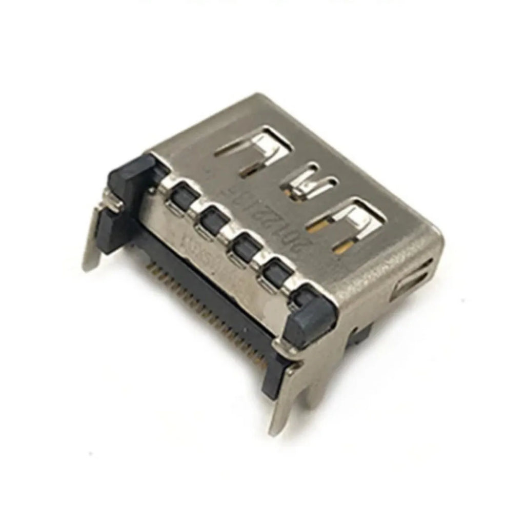 Silver HDMI host socket interface connector for gaming machine accessories