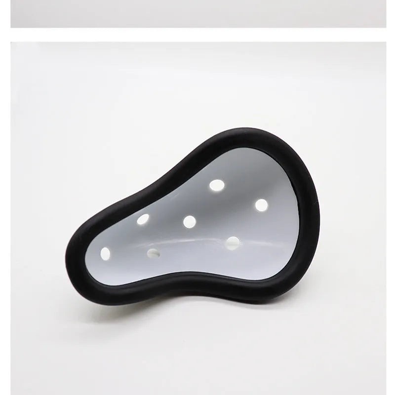 Rubber sports genital protector for adults and children, used in boxing, rugby, hockey, and martial arts.