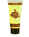 25ml tubes of neon face and body paint in red, yellow, green, purple, orange, and pink colours