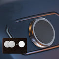 Obsidian black alloy magnetic phone holder with centripetal force mechanism