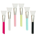 Reusable silicone face mask applicator spatula in assorted colours