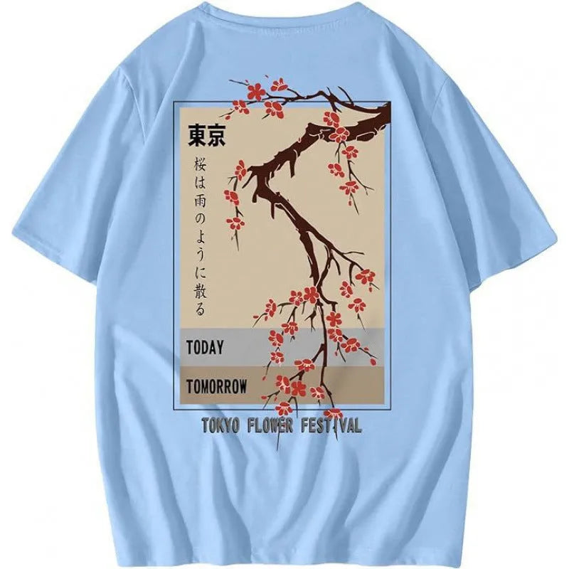Men's grey printed short-sleeved sports T-shirt showing digital print design on flat mop cloth fabric