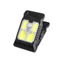 Intelligent human body induction clip lamp with ABS housing and LED COB light