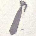 Men's solid colour cotton bow tie in arrow style, showing navy blue option.