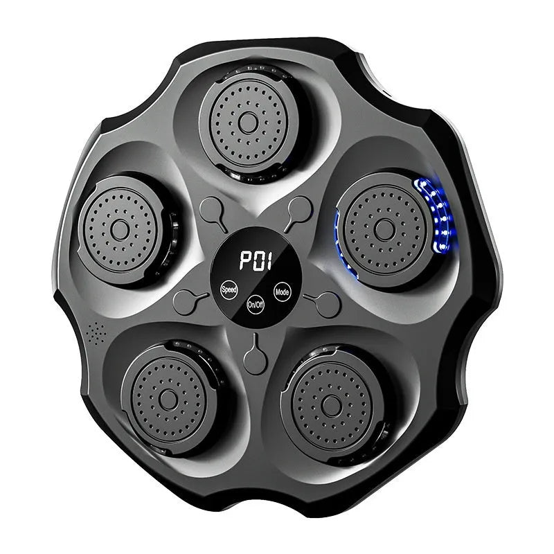 Bluetooth music boxing wall target hanging on wall with included glove for home fitness training
