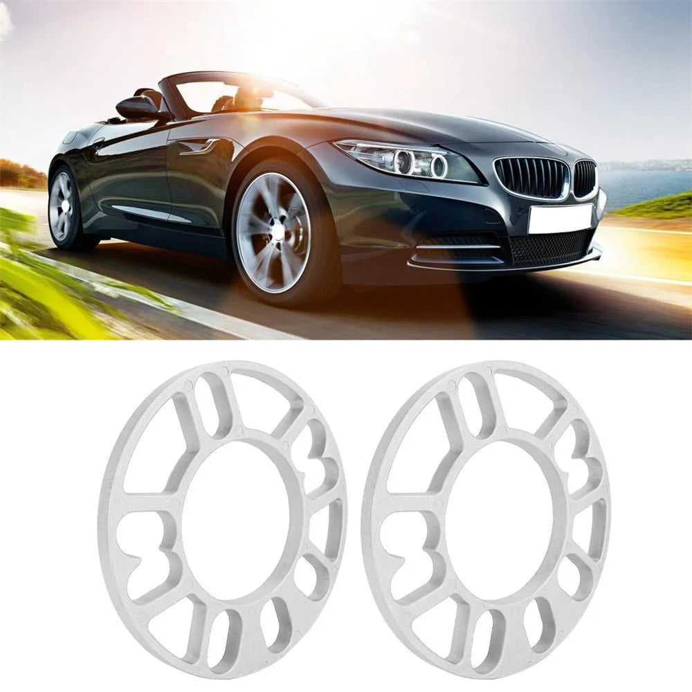 Aluminium automobile wheel hub widening gasket or ET spacer in various thicknesses
