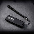 Black car mounted USB flash drive with waterproof flexible plastic case