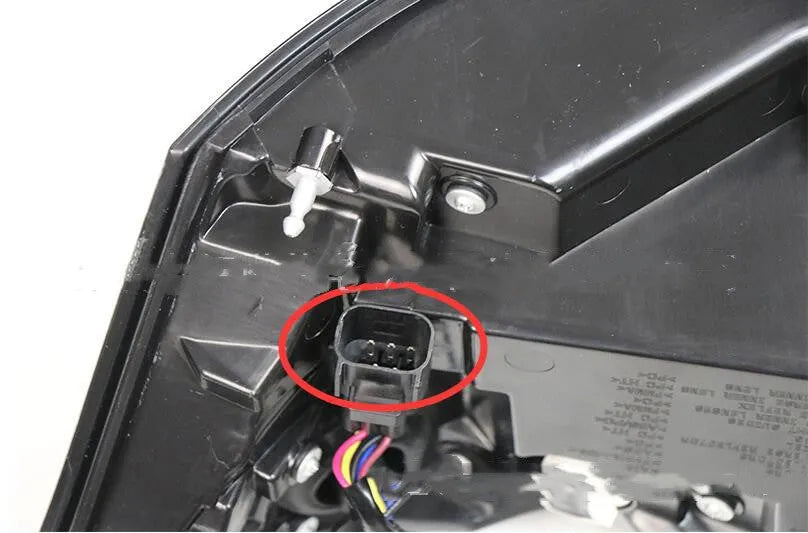 Pair of LED car brake lights for rear bumper, compatible with 2014-2020 vehicle models