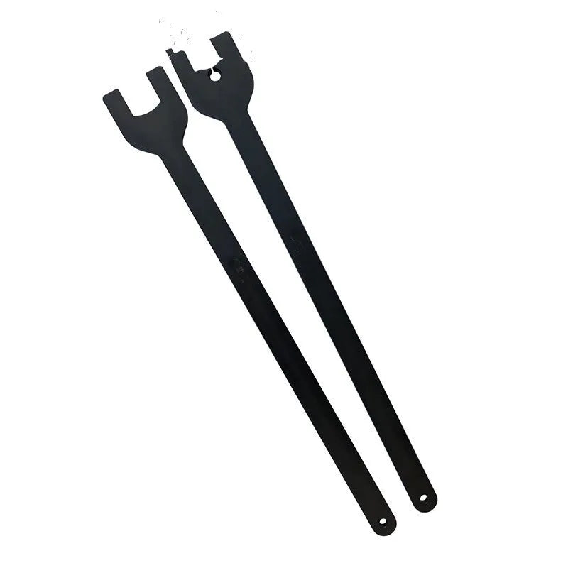 Land Rover fan wrench set showing 36mm and 40mm alloy steel spanners for automotive repair