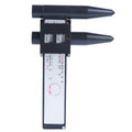 Digital hole distance ruler measuring tool with plastic construction and 180mm range