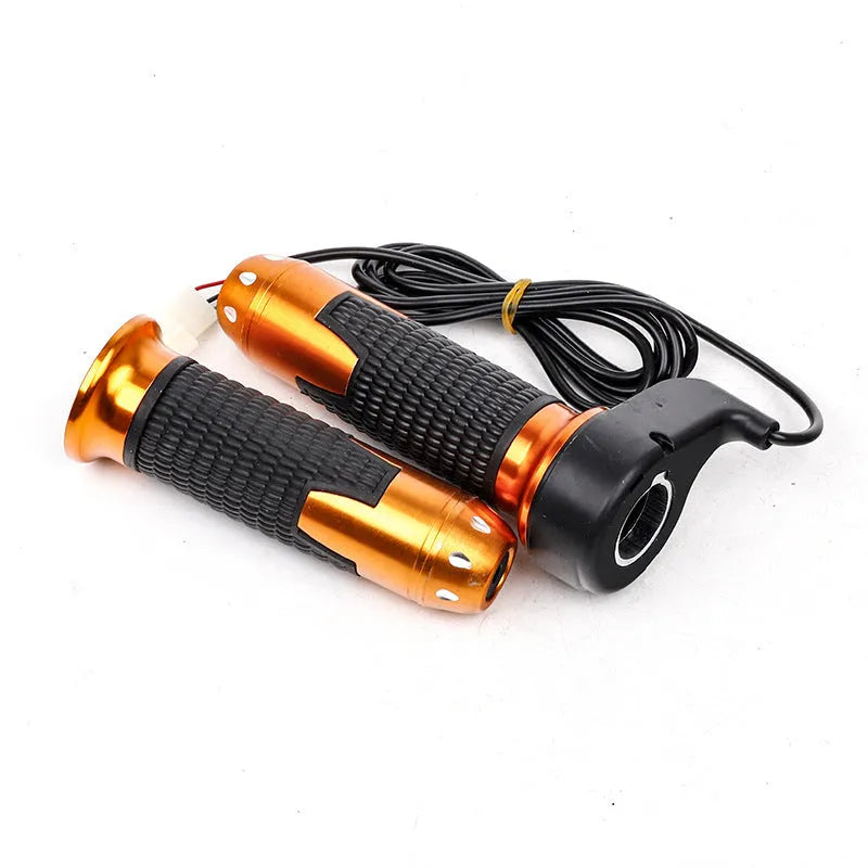 Three-wheel electric car accelerator modification handle with three-speed rotating design in plastic construction