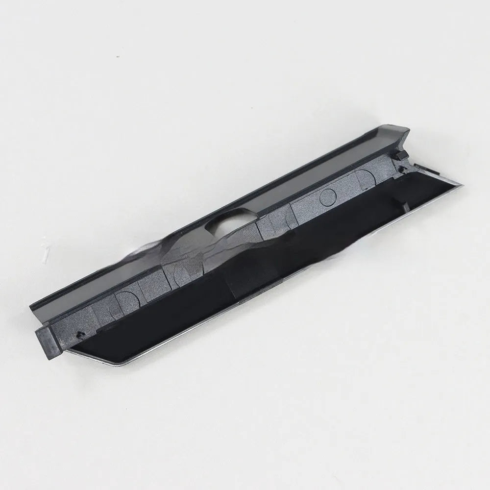 Black and white plastic hard drive baffle bin covers for 3.5-inch internal drive bays