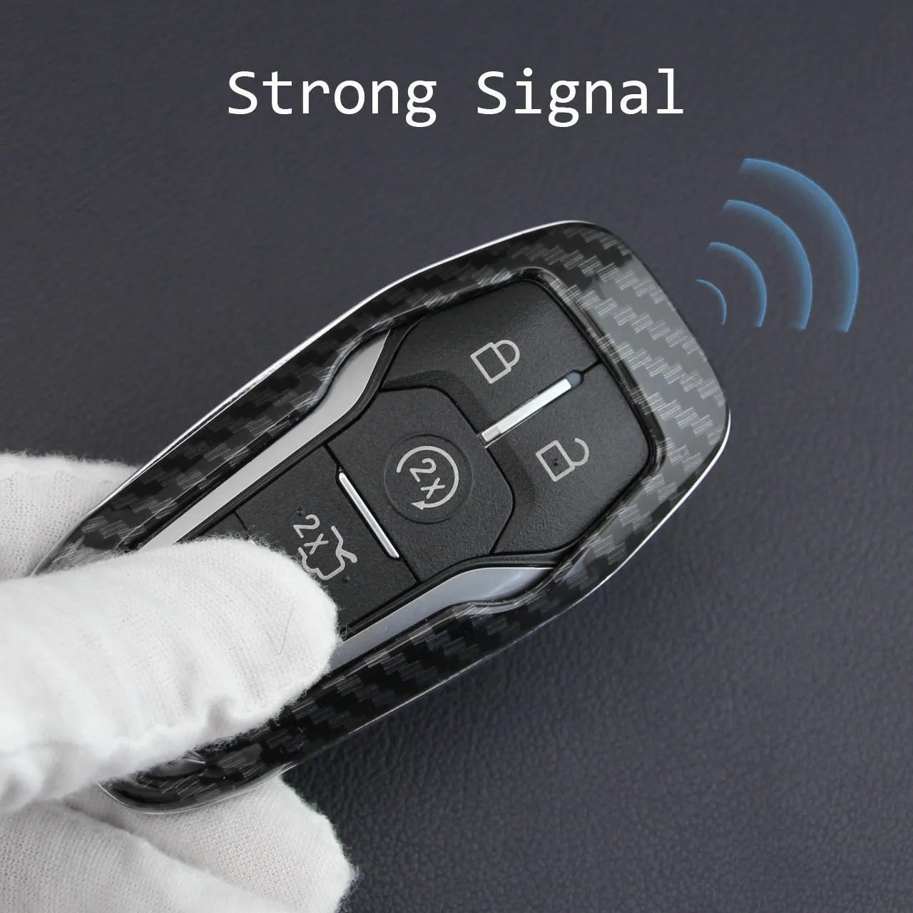 Plastic protective shell for car key remote showing single shell and buckle design options